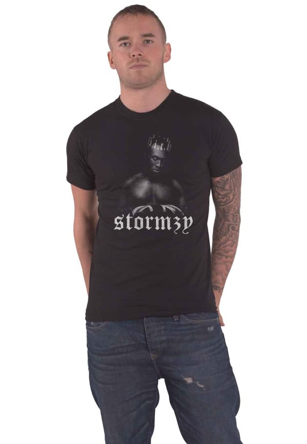 Stormzy T Shirt Heavy Is The Head Logo Official Unisex Black