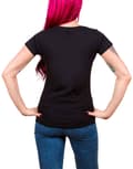 Miniatyrbild 2 av 4: Kiss T Shirt Made For Lovin You Band Logo Official Womens Skinny Fit Black