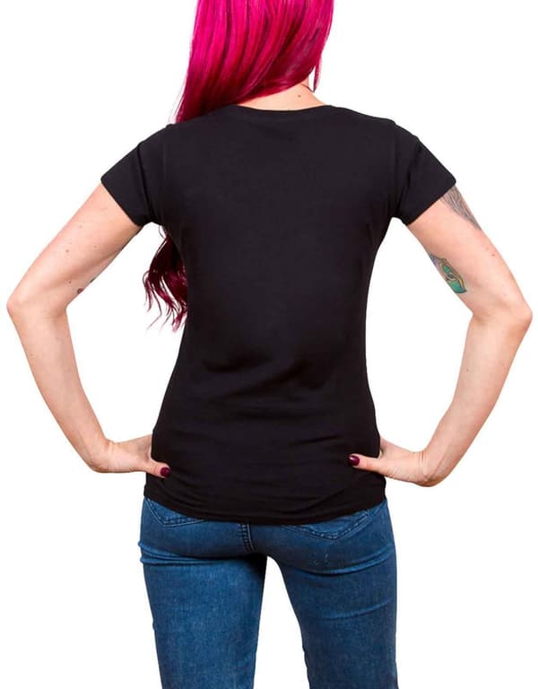 Kiss T Shirt Do You Love Me Band Logo Official Womens Skinny Fit Black