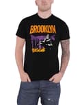 Miniatyrbild 1 av 4: Biggie Smalls T Shirt Brooklyn Orange Logo Official Mens Black