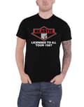 Miniatyrbild 1 av 4: The Beastie Boys T Shirt Licensed To Ill Tour 1987 Official Mens Black