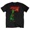Miniatyrbild 3 av 4: Billie Eilish T Shirt Hands and Face Logo Official Unisex Black