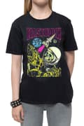 Miniatyrbild 3 av 4: Mastodon Kids T Shirt Space Colorization Logo Official Black Ages 5-14 yrs