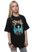 Miniatyrbild 1 av 4: Ghost Kids T Shirt Opus Eponymous Band Logo Official Black Ages 5-14 yrs