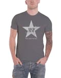 Miniatyrbild 1 av 4: Manic Street Preachers T Shirt Classic Distressed Star Official Charcoal Grey