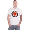 Miniatyrbild 1 av 4: Red Hot Chili Peppers T Shirt Red Asterisk Band Logo Official Mens White