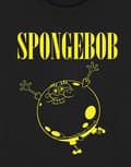 Miniatyrbild 3 av 4: Spongebob Squarepants T Shirt Inflated Sponge Official Mens Black