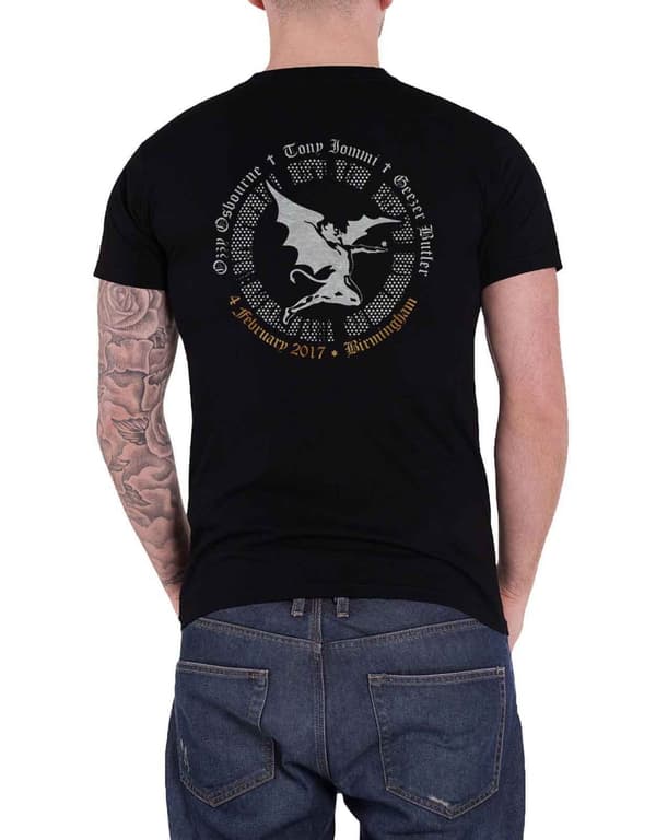 Black Sabbath T Shirt The End Demon Band Logo Official Unisex Black
