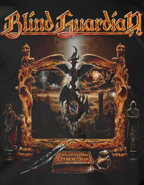 Blind Guardian T Shirt Imaginations From The Other Side Official Mens Black