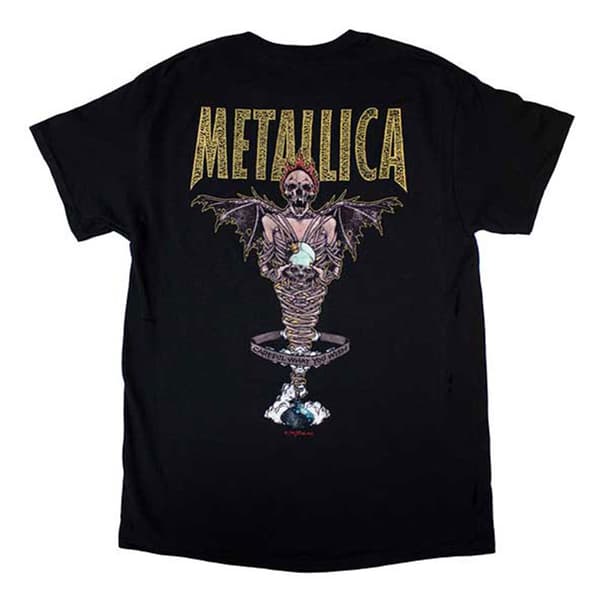Metallica T Shirt King Nothing Band Logo Official Mens Black