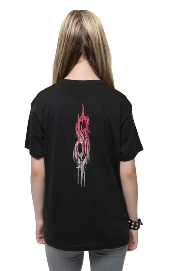 Slipknot Kids T Shirt Infected Goat Band Logo Official Black Ages 1-12 yrs