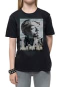 Miniatyrbild 3 av 4: Tupac Kids T Shirt LA Skyline Portrait Logo Official Black Ages 1-14 yrs