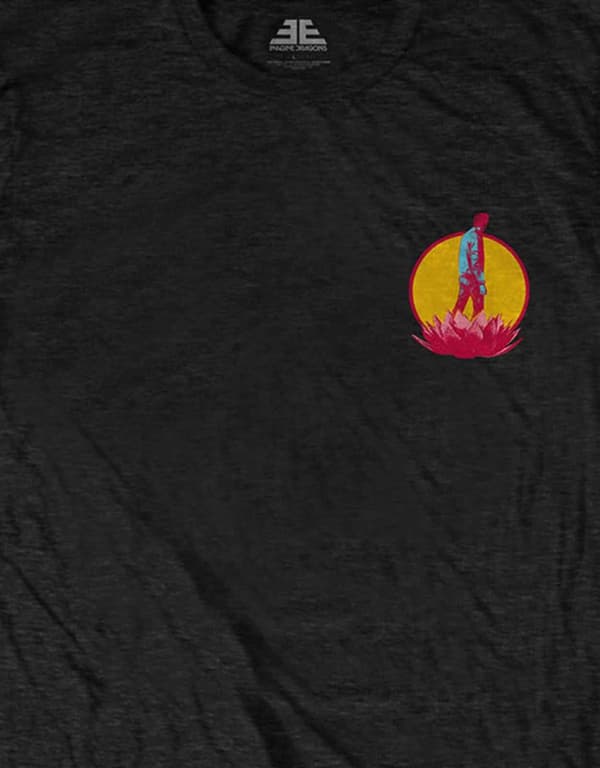 Imagine Dragons T Shirt Origins Lotus Band Logo Official Mens Black