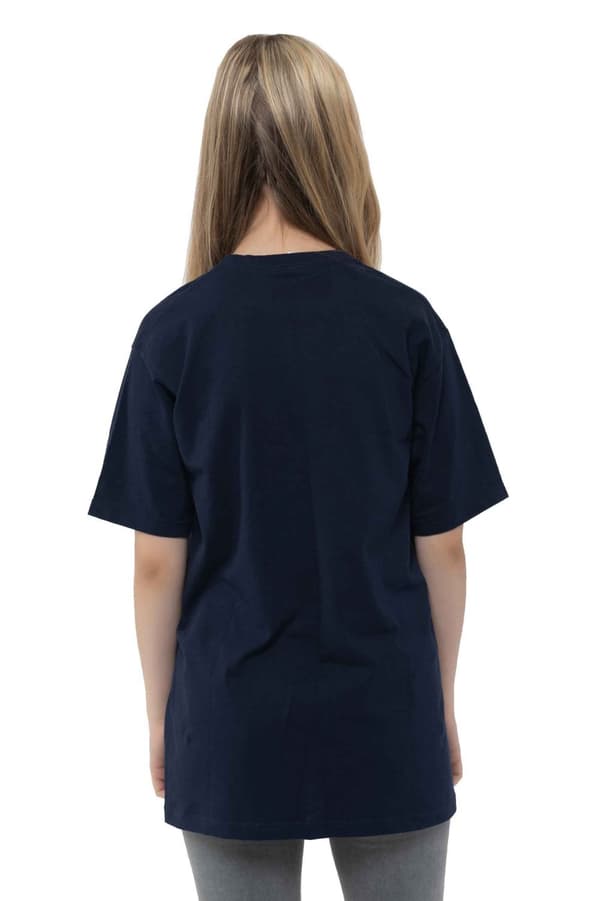 Nirvana Kids T Shirt Inverse Smile Official Navy Blue (Ages 3-14 yrs)