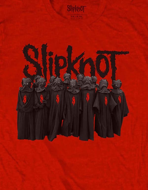 Slipknot T Shirt Choir Official Unisex Red