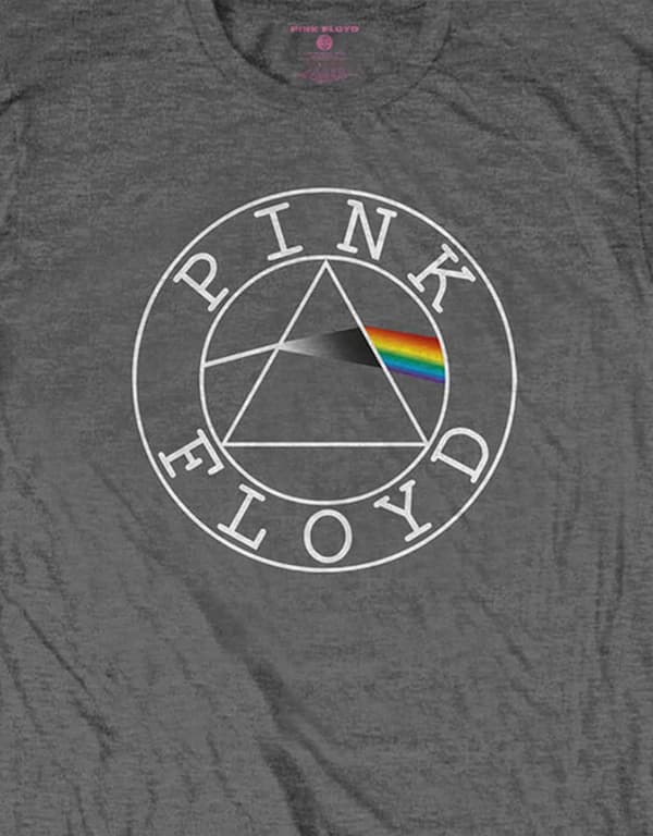 Pink Floyd Kids T Shirt Circle Band Logo Official Charcoal Grey (Ages 3-14 yrs)