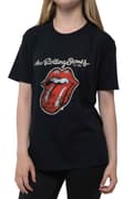 Miniatyrbild 3 av 4: The Rolling Stones Kids T Shirt Plastered Tongue Official Black Ages 1-14 yrs