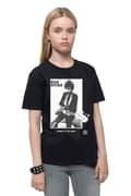 Miniatyrbild 1 av 4: Bob Dylan Kids T Shirt Blowing in the Wind Logo Official Black Ages 1-12 yrs