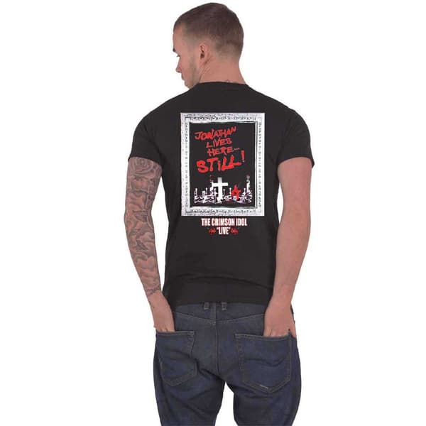 WASP W.A.S.P. T Shirt Crimson Idol Tour Band Logo Official Mens Black L