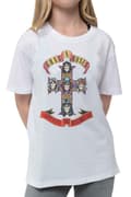 Miniatyrbild 3 av 4: Guns N' Roses Kids T Shirt Appetite for Destruction Official White Ages 1-12 yrs