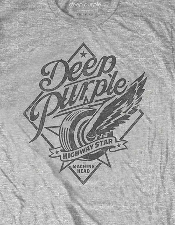 Deep Purple T Shirt Machine Head Band Logo Official