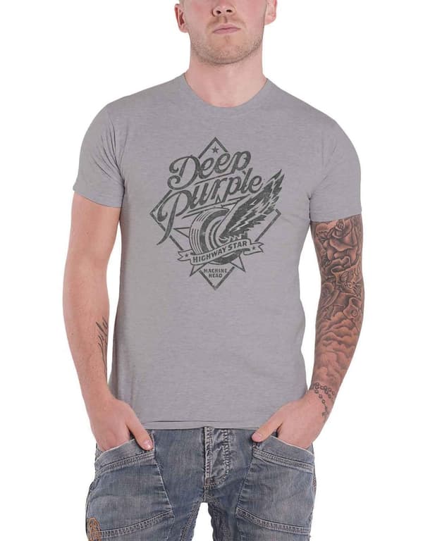 Deep Purple T Shirt Machine Head Band Logo Official