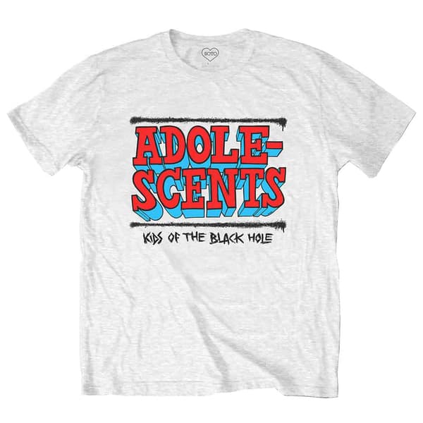 The Adolescents T Shirt Kids Of The Black Hole Band Logo Official Mens