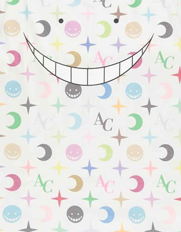 Assassination Classroom T Shirt Koro Sensei All Over Print Official Mens White