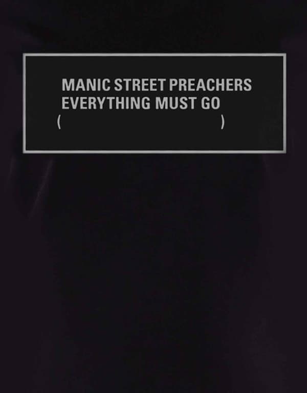 Manic Street Preachers T Shirt Everything Must Go Official Womens skinny fit