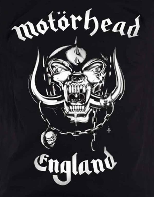 Official Motorhead T Shirt England Classic War Pig Band Logo Mens Black