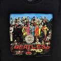 Miniatyrbild 3 av 4: The Beatles T Shirt Sgt Pepper Album Cover Official Womens Black Skinny Fit