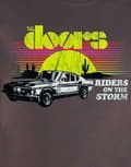 Miniatyrbild 2 av 2: The Doors  T Shirt Riders On The Storm Distressed Official Mens Grey