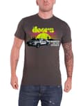 Miniatyrbild 1 av 2: The Doors  T Shirt Riders On The Storm Distressed Official Mens Grey