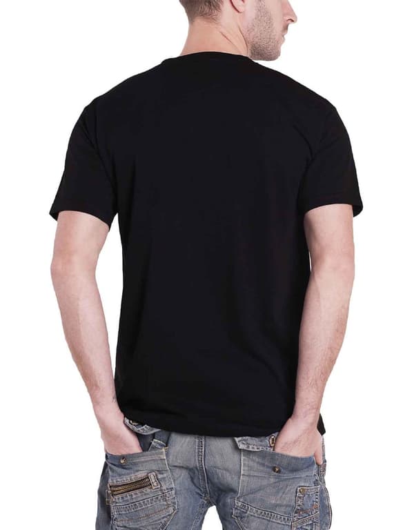 The Rolling Stones T Shirt Mick and Keith Band Logo Official Mens Black