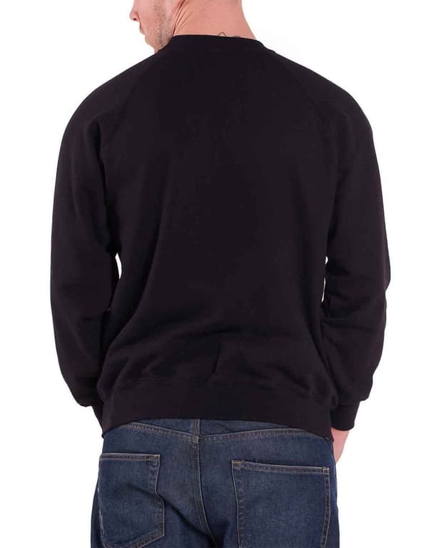 Mastodon Mens Sweatshirt Black Hail Santa Christmas Holidays Logo Official