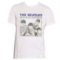 Miniatyrbild 4 av 4: The Beatles T Shirt Cant Buy Me Love band Logo Official Mens White