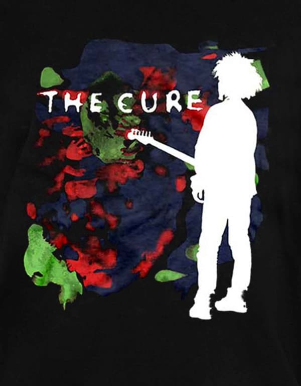 The Cure T Shirt Boys Dont Cry Classic Band Logo Official Mens Black