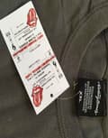 Miniatyrbild 3 av 5: The Rolling Stones T Shirt British Tongue Official Womens Grey Skinny Fit 10