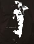 Miniatyrbild 3 av 4: Amy Winehouse T Shirt Scarf Portrait band logo Official Unisex Black