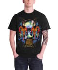 Miniatyrbild 1 av 4: Mastodon T Shirt Crack the Skye Album Cover Band Logo Official Mens Black