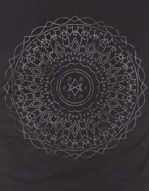 Bring Me The Horizon Kaleidoscope logo throne Official Mens Black T Shirt XXL