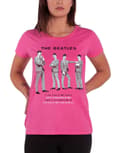Miniatyrbild 1 av 3: The Beatles You Cant Do That Official Womens dark Pink Skinny Fit T Shirt