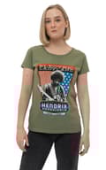Miniatyrbild 1 av 4: Jimi Hendrix T Shirt Electric Ladyland Logo Official Womens Skinny Fit