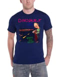 Miniatyrbild 1 av 4: Dinosaur Jr T Shirt Where You Been Band Logo Official Mens Navy Blue