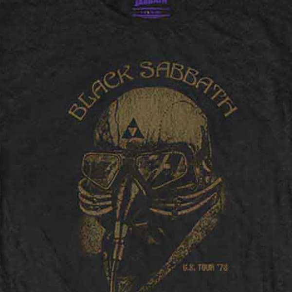 Black Sabbath US Tour 1978 Skinny Fit T Shirt