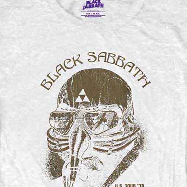 Black Sabbath US Tour 1978 Skinny Fit T Shirt