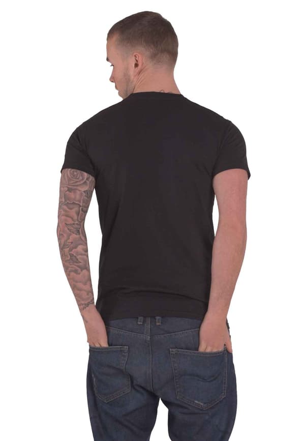 Michael Jackson T Shirt Bad Album Cover Logo Official Mens Black