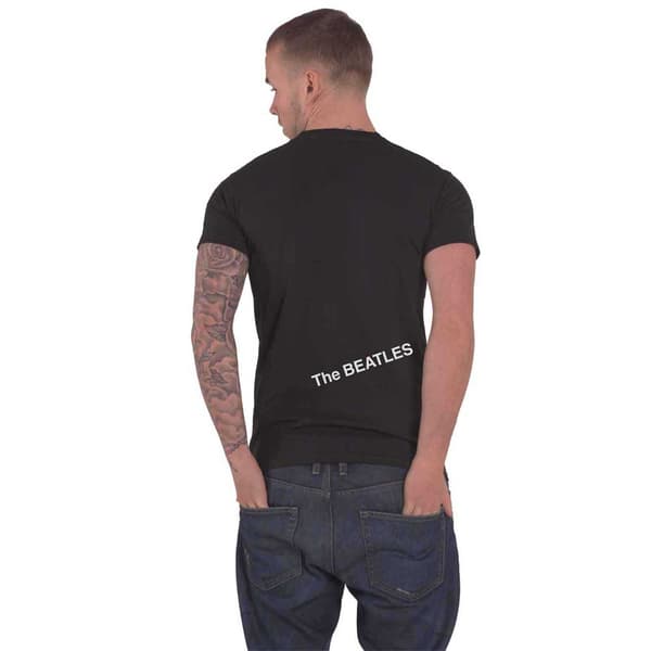 The Beatles T Shirt White Album Tracks Official Unsex Black