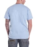 Miniatyrbild 5 av 7: John Lennon T Shirt Rainbows Love & Peace Logo Official Mens Blue