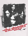 Miniatyrbild 3 av 3: Iggy Pop & The Stooges T Shirt Four Faces Album Cover Official Mens White